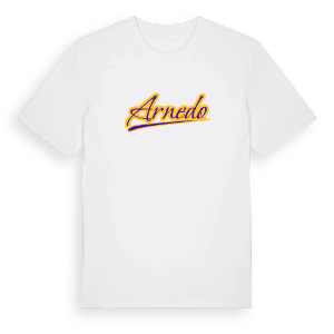 Arnedo baseball t-shirt – ekologisk bomull t-shirt från Pinshirt