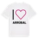 Jag älskar Arrúbal t-shirt stort tryck