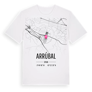 Arrúbal karta t-shirt – ekologisk bomull t-shirt från Pinshirt