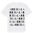 Arrúbal ordlek t-shirt