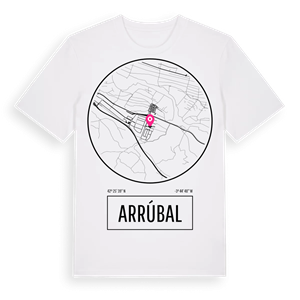 Arrúbal t-shirt – ekologisk bomull t-shirt från Pinshirt