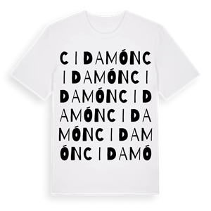 Cidamón ordlek t-shirt – ekologisk bomull t-shirt från Pinshirt