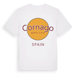 Cornago cirkel t-shirt – ekologisk bomull t-shirt från Pinshirt