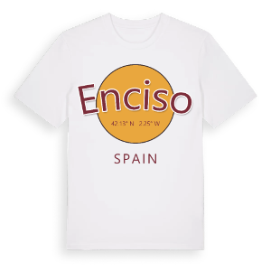Enciso cirkel t-shirt – ekologisk bomull t-shirt från Pinshirt