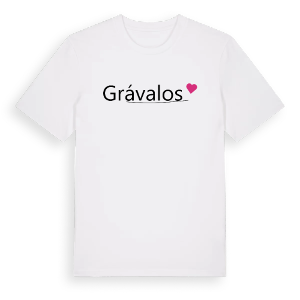 Grávalos hjärta t-shirt – ekologisk bomull t-shirt från Pinshirt