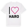 Jag älskar Haro t-shirt stort tryck