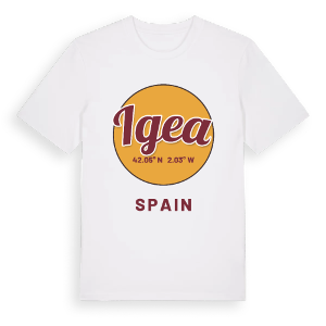 Igea cirkel t-shirt – ekologisk bomull t-shirt från Pinshirt