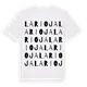 La Rioja ordlek t-shirt
