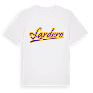 Lardero baseball t-shirt – ekologisk bomull t-shirt från Pinshirt