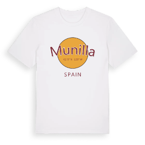 Munilla cirkel t-shirt – ekologisk bomull t-shirt från Pinshirt