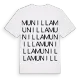 Munilla ordlek t-shirt
