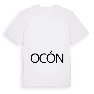 Jag älskar Ocón t-shirt stort tryck – ekologisk bomull t-shirt från Pinshirt