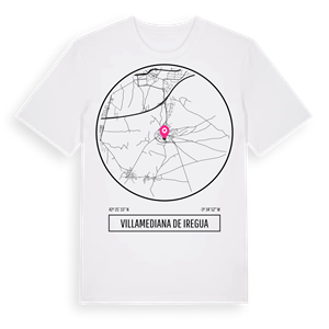 Villamediana de Iregua t-shirt – ekologisk bomull t-shirt från Pinshirt