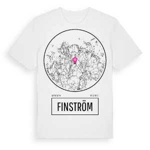 Finström t-shirt – ekologisk bomull t-shirt från Pinshirt