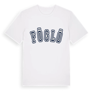 Föglö college t-shirt – ekologisk bomull t-shirt från Pinshirt