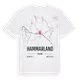 Hammarland karta t-shirt
