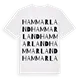 Hammarland ordlek t-shirt