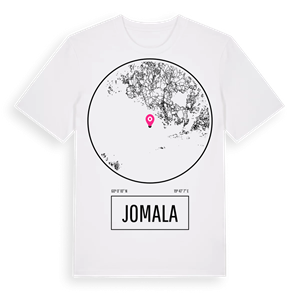 Jomala t-shirt – ekologisk bomull t-shirt från Pinshirt