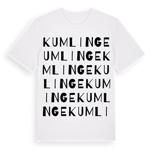 Kumlinge ordlek t-shirt – ekologisk bomull t-shirt från Pinshirt