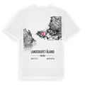 Landskapet Åland karta t-shirt