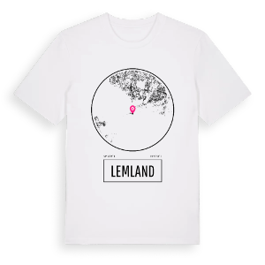 Lemland t-shirt – ekologisk bomull t-shirt från Pinshirt