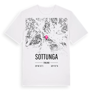 Sottunga karta t-shirt – ekologisk bomull t-shirt från Pinshirt