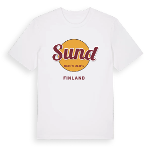 Sund cirkel t-shirt – ekologisk bomull t-shirt från Pinshirt