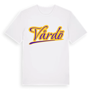 Vårdö baseball t-shirt – ekologisk bomull t-shirt från Pinshirt