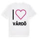 Jag älskar Vårdö t-shirt stort tryck