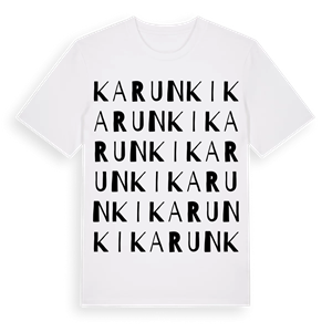 Karunki ordlek t-shirt – ekologisk bomull t-shirt från Pinshirt
