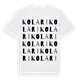 Kolari ordlek t-shirt