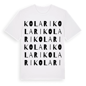 Kolari ordlek t-shirt – ekologisk bomull t-shirt från Pinshirt