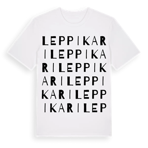 Leppikari ordlek t-shirt – ekologisk bomull t-shirt från Pinshirt