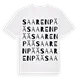 Saarenpää ordlek t-shirt