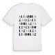 Albano Laziale ordlek t-shirt