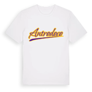 Antrodoco baseball t-shirt – ekologisk bomull t-shirt från Pinshirt