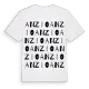 Anzio ordlek t-shirt