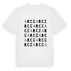 Arce ordlek t-shirt – ekologisk bomull t-shirt från Pinshirt