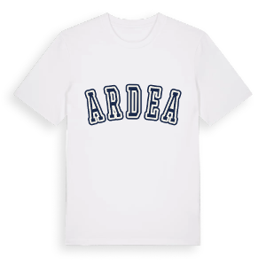 Ardea college t-shirt – ekologisk bomull t-shirt från Pinshirt