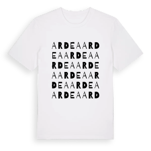 Ardea ordlek t-shirt – ekologisk bomull t-shirt från Pinshirt