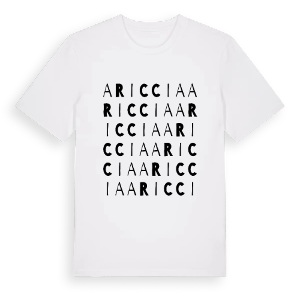 Ariccia ordlek t-shirt – ekologisk bomull t-shirt från Pinshirt
