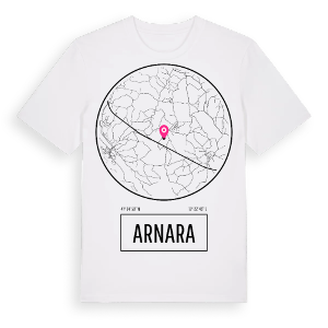 Arnara t-shirt – ekologisk bomull t-shirt från Pinshirt