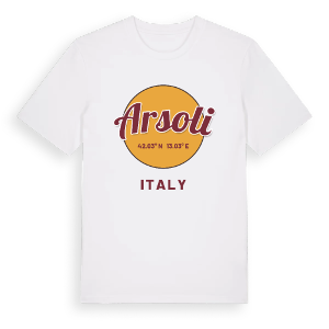 Arsoli cirkel t-shirt – ekologisk bomull t-shirt från Pinshirt