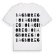 Bagnoregio ordlek t-shirt