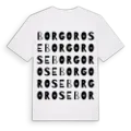 Borgorose ordlek t-shirt