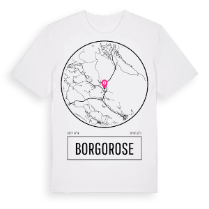 Borgorose t-shirt – ekologisk bomull t-shirt från Pinshirt