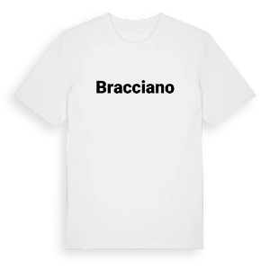 Bracciano fetstil t-shirt – ekologisk bomull t-shirt från Pinshirt
