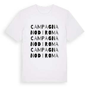 Campagnano di Roma ordlek t-shirt – ekologisk bomull t-shirt från Pinshirt