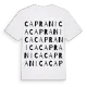 Capranica ordlek t-shirt