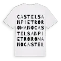 Castel San Pietro Romano ordlek t-shirt